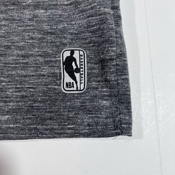 NBA Basketball Logo Short Sleeve T-Shirt Heather Grey Youth Large 14-16 - Picture 2 of 5